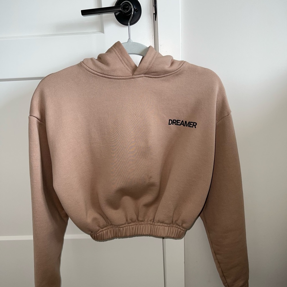 New Dreamer cropped hoodie- Making dreams a reality